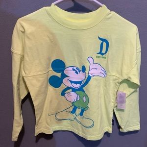 Disneyland Neon Youth Spirit Jersey NWT
